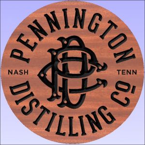 Pennington Distilling Co sign